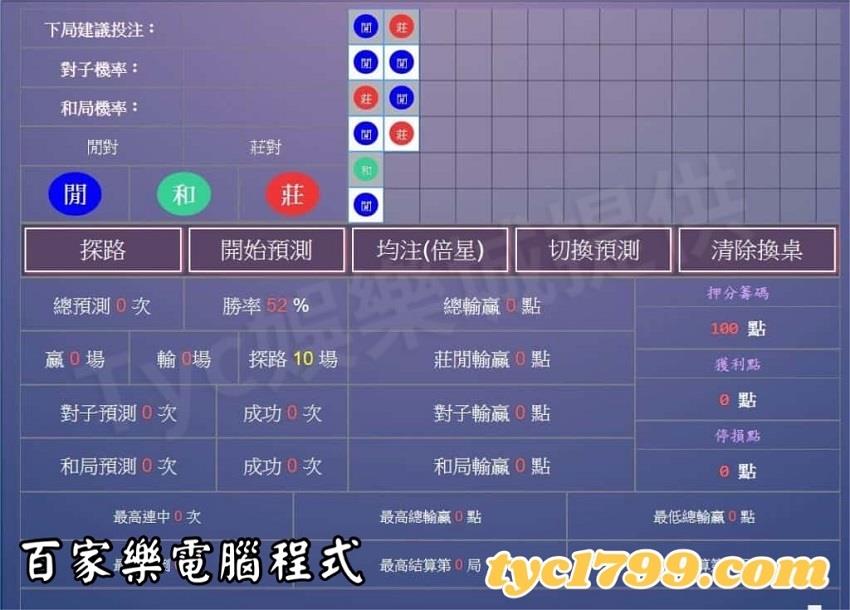 百家樂電腦程式